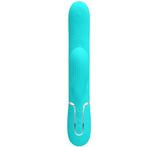 PRETTY LOVE - PERLITA MULTIFUNCTION 3 AZ 1-BEN G-SPOT VIBRÁTOR AQUA GREEN