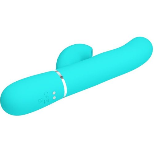 PRETTY LOVE - PERLITA MULTIFUNCTION 3 AZ 1-BEN G-SPOT VIBRÁTOR AQUA GREEN