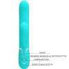 PRETTY LOVE - PERLITA MULTIFUNCTION 3 AZ 1-BEN G-SPOT VIBRÁTOR AQUA GREEN