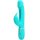 PRETTY LOVE - KAMPAS RABBIT 3 AZ 1-BEN TÖBBFUNKCIÓS VIBRÁTOR NYELV AQUA GREEN SZÍNNEL