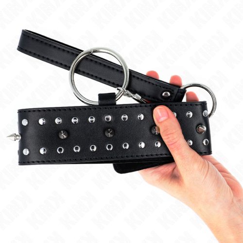 KINK - NYAKLÁNC PÓRÁZSAL 65 CM, EZÜST SZEGÉLLYEL 1-ES MODELL, ÁLLÍTHATÓ 36-43 CM X 5 CM