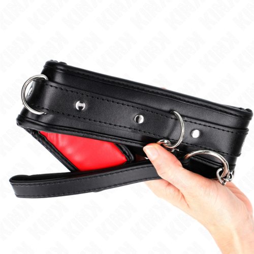 KINK - NYAKLÁNC SZIVACSUTÁNI BŐRPÁNTOL, MODELL 3 ÁLLÍTHATÓ 37-54 CM X 3 CM