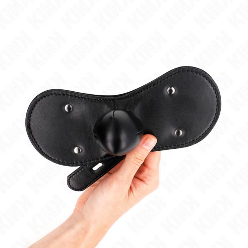 KINK - BALL GAG SZÁJMASZK, ZÁR ÁLLÍTHATÓ 42-60 CM TÁVOLSÁGBAN
