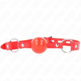 KINK - TPE LABDA 4 CM-ES KOSÁR ROJO ZÁRRAL 60 x 2 CM