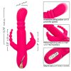 CALEXOTICS - JACK FANTASY TRIPLE HEATED VIBRÁTOR NYÚL PINK
