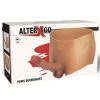 REJTETT VÁGY – ALTER EGO BOXERSHOT PÉNISSZEL 18 CM MÉRETŰ, S/M