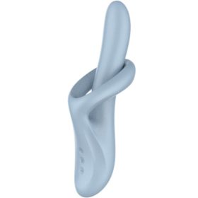   SATISFYER - HEAT FLEX 4 HŐHATÁSÚ VIBRÁTOR 12 REZGÉS KÉK