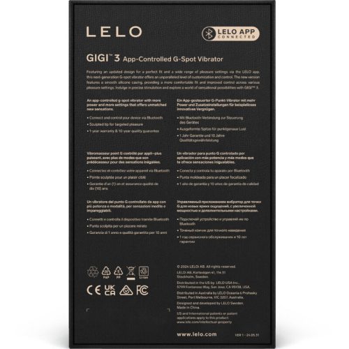 LELO - GIGI™ 3 G-PONTOS VIBRÁTOR RÓZSASZÍN
