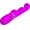 PRETTY LOVE - SHANIA TRIPLE RABBIT VIBRATOR MULTIFUNCTION PINK