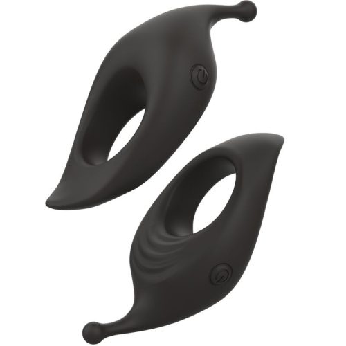 B SWISH - BCHARMED RHYTHM INFINITE DELUXE PÉNISZGYŰRŰ 15 REZGÉS FEKETE