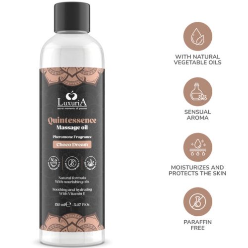 INTIMATELINE LUXURIA - MASSZÁZSOLAJ CSOKOLÁDÉ 150 ML