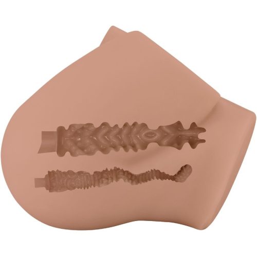 CRAZY BULL – BERNACE FENÉKVIBRÁTOR REALISZTIKUS HÜVELY- ÉS VÉGBÉLBŐR TÁVIRÁNYÍTÓVAL