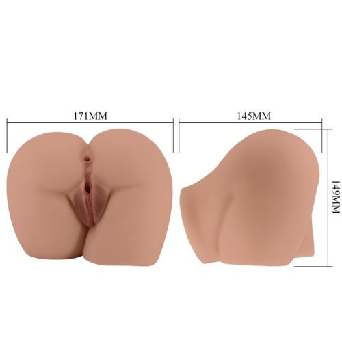 CRAZY BULL – BERNACE FENÉKVIBRÁTOR REALISZTIKUS HÜVELY- ÉS VÉGBÉLBŐR TÁVIRÁNYÍTÓVAL