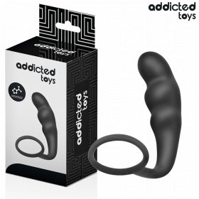 ADDICTED TOYS - ANÁLIS DUGÓ GYŰRŰSZILIKON MODEL 4-SEL