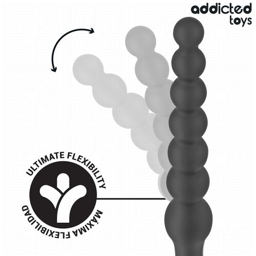 ADDICTED JÁTÉKOK - DUPLA ANÁLIS MASSZÍROZÓ SZILIKON 24 CM