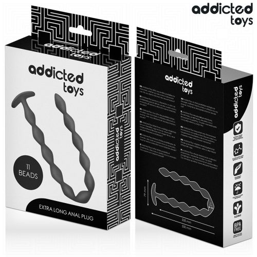 ADDICTED TOYS - EXTRA HOSSZÚ SZILIKON ANÁLIS DUGÓ