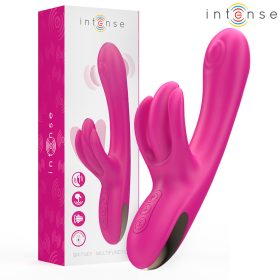 INTENSE - BRITNEY MULTIFUNKCIÓS NYÚL VIBRÁTOR 23 CM PINK
