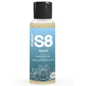 STIMUL8 - S8 REFRESH PAMUT MASSZÁZSOLAJ 125 ML