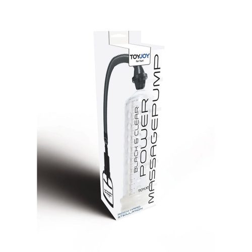 TOYJOY – ERŐS MASSZÁZSPUMPA ÁTLÁTSZÓ HÜVELLYEL
