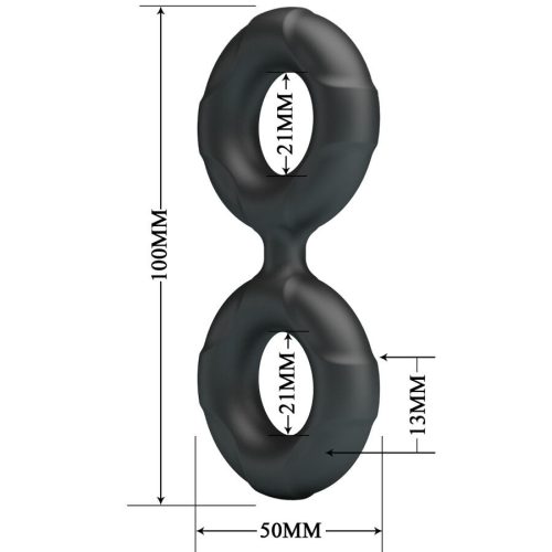 CRAZY BULL - RADWAN DUPLA SZILIKON GYŰRŰ MODELL 19