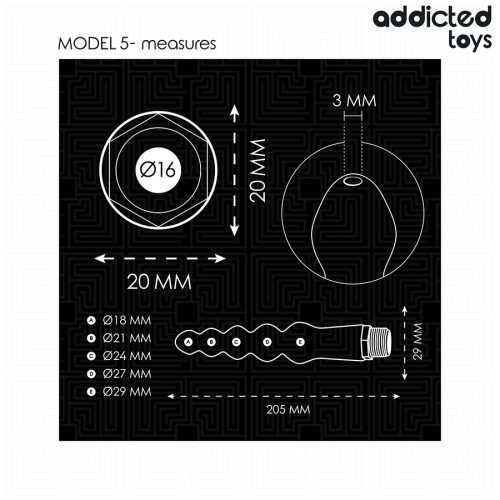 ADDICTED TOYS – ANÁLIS TISZTÍTÓ UNIVERZÁLIS ADAPTERREL, 5-ÖS MODELL