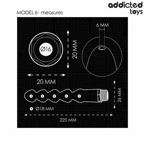 ADDICTED TOYS – ANÁLIS TISZTÍTÓ UNIVERZÁLIS ADAPTERREL MODEL 6