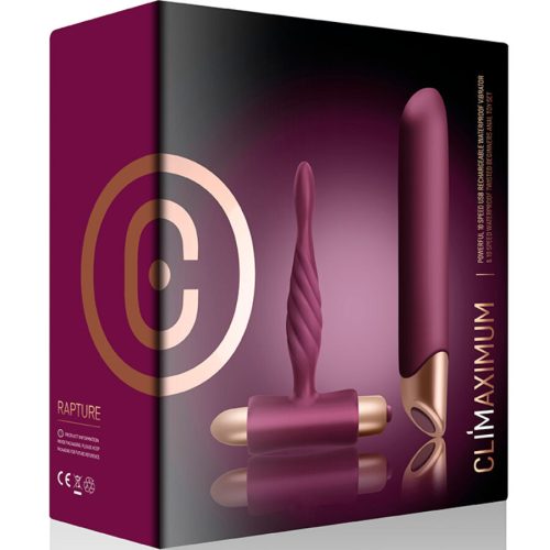 CLIMAXIMUM - RAPTURE KIT VIBRATOR CLASSIC + KEZDŐ ANÁLIS DUGÓ
