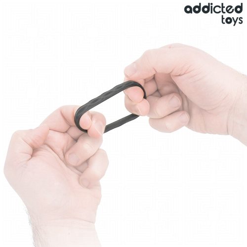 ADDICTED TOYS - TEXTURÁLT FARKASGYŰRŰ KÉSZLET 4 MÉRET