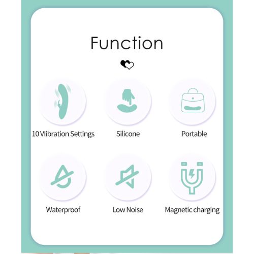 PRETTY LOVE - DJ STICK G-SPOT TURQUOISE VIBRÁTOR