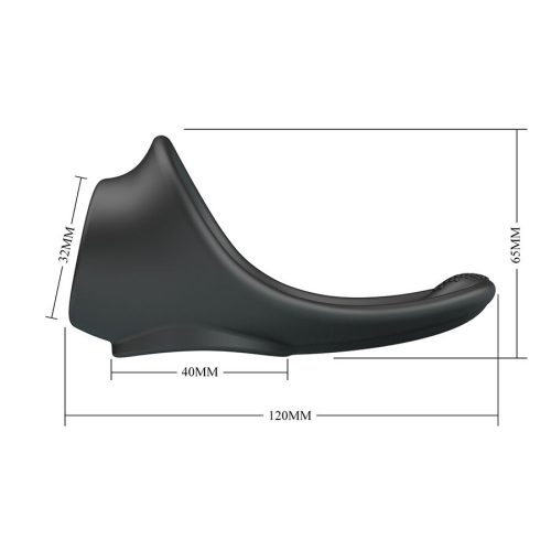 CRAZY BULL – ZADOK ERGONÓMIAI GYŰRŰ PERINEÁLIS STIMULÁTORRAL