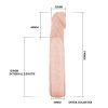 Flesh Realistic Penis-Sleeve 1