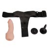 Ultra Cyberskin cu strap-on pentru penis