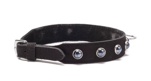 Octan Crystal Collar Negru