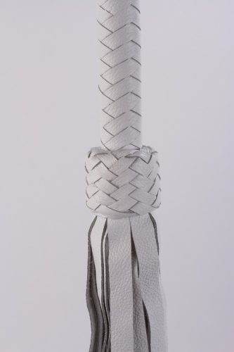 Cozi din piele de vițel cu mâner moale White_B15O25_3