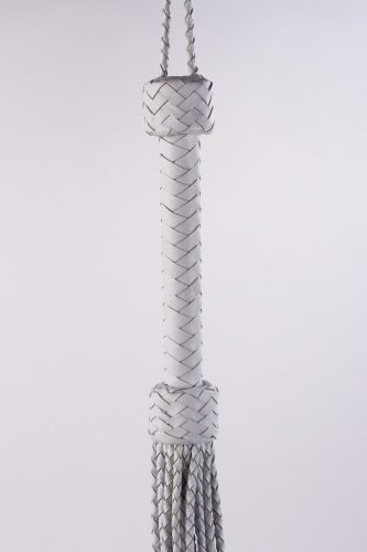 Cozi împletite din piele cu mâner de copil White_B15O25_3