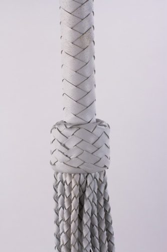 Cozi împletite din piele cu mâner de copil White_B15O25_3