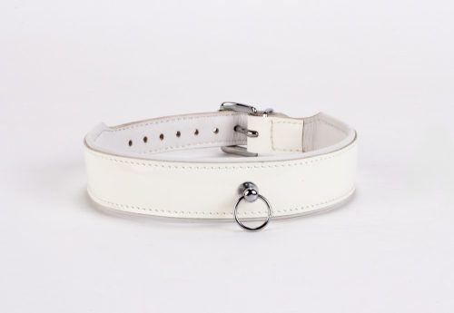 Piele lacuită cu spate alb din piele de miel