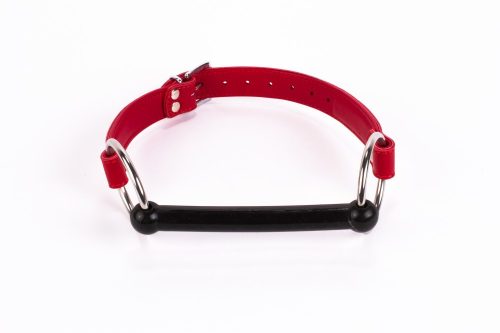 Bluză moale din piele de vițel și căptușeală din piele de miel cu mușcătură din silicon roșie