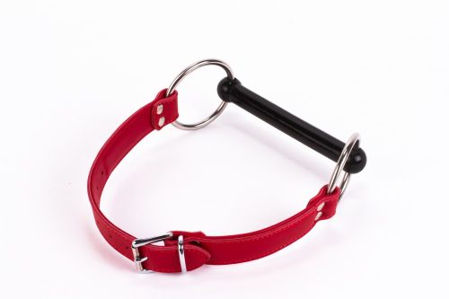 Bluză moale din piele de vițel și căptușeală din piele de miel cu mușcătură din silicon roșie