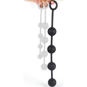 Quarty – prémium szilikon anál golyók 45 x 5 cm