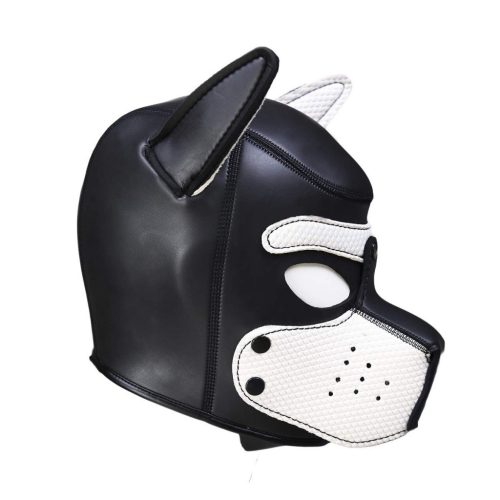 PUPPY neoprene maszk – stílusos védelem fehérben