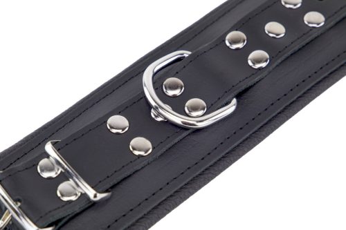 Párnázott bőr csuklóbilincs - stílusos és prémium kényelem