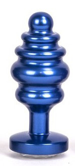 Analog Jewel – 6,5 x 3 cm kék fém kényeztető