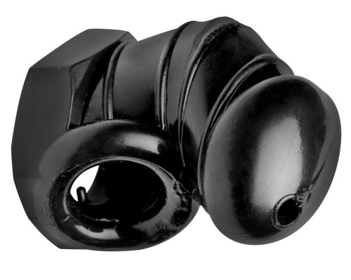 Detained – 7 cm hosszú prémium zárva tartó ketrec fekete