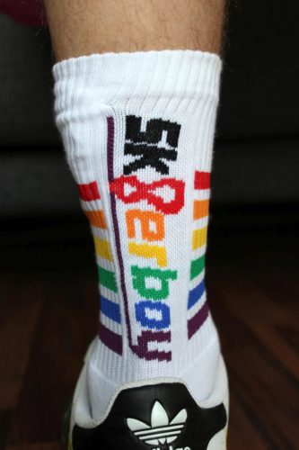 Socks Pride Sk8terboy – trendi szivárvány zokni férfiaknak