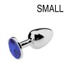 Jewel plug Blue – stílusos anális kiegészítő 6x2,7 cm