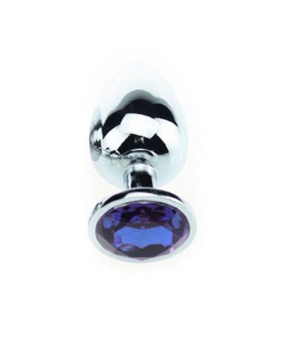 Jewel plug Blue – stílusos anális kiegészítő 6x2,7 cm