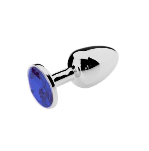 Jewel plug Blue – stílusos anális kiegészítő 6x2,7 cm