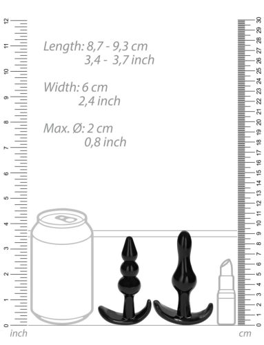 Sono N°80 – változatos anál dugók prémium élményhez