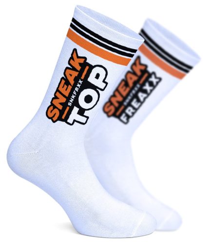 Sneak Berlin – elegáns fekete-pink zoknik